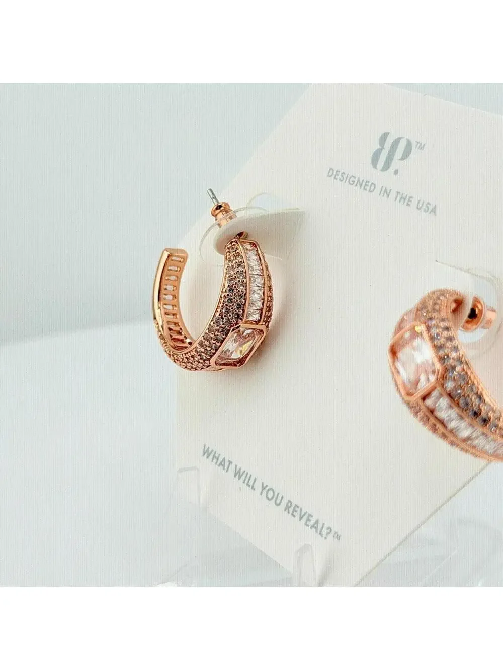 Bomb Party Hoop Earrings 